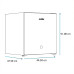 REFRIGERADOR MABE RMF-0260XMXX4, INOXIDA