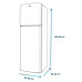 REFRIGERADOR MABE RMA-250PVMRM1 250L INOXID